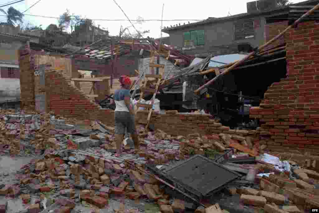 Cuba destrozos causados por el ciclón Sandy