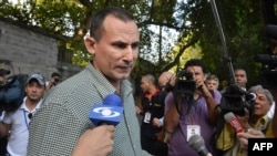 José Daniel Ferrer, líder de la UNPACU, recluido desde el 11J en una prisión de Santiago de Cuba. (AFP Photo/Adalberto Roque).