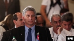 El primer vicepresidente cubano, Miguel Díaz-Canel.