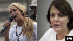 Lilian Tintori y Mitzy Capriles.