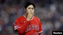 Shohei Ohtani en una foto de archivo. (Brad Penner-USA TODAY Sports/File Photo)