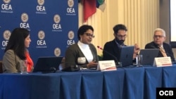 Conferencia en la OEA sobre "Constitución en Cuba y la Carta Democrática Interamericana". 