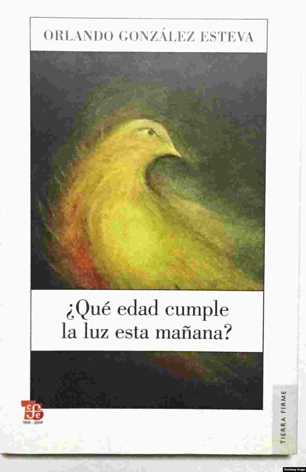 "¿Qué edad cumple la luz mañana?", Orlando González Esteva; Fondo de Cultura Económica, México, 2000.