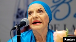 Alicia Alonso en una imagen de archivo. REUTERS/Desmond Boylan 