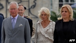 Principe Carlos y su esposa Camilla de visita en Cuba