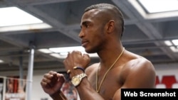 Erislandy Lara, boxeador cubano superwelter.